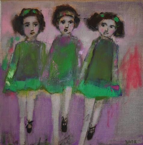 Down there the dear little Violets lie