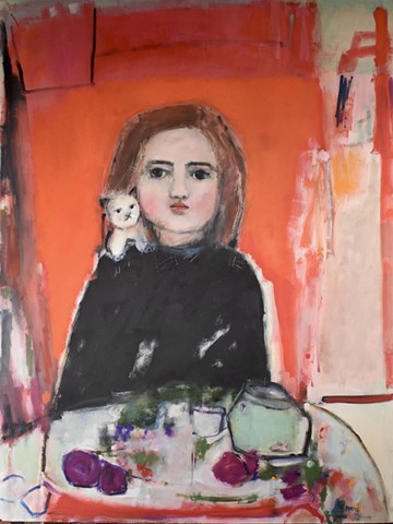 A Sparrow took her little Twig