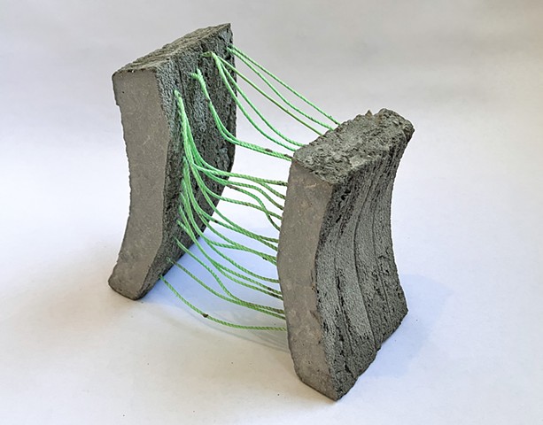 Falling Toward : maquette for public sculpture