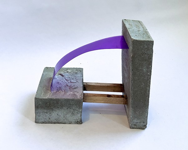 Untitled: maquette for a public sculpture