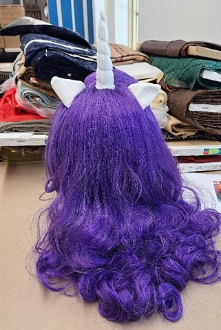 The Antelope Party – Rarity Wig Look (Horn and Ears Back)