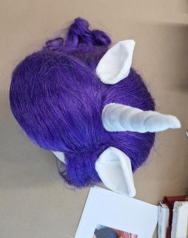 The Antelope Party – Rarity Wig Look (Horn and Ears Top)