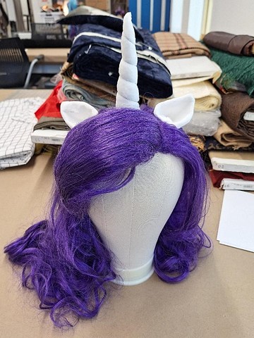 The Antelope Party – Rarity Wig Look (Horn and Ears Front)