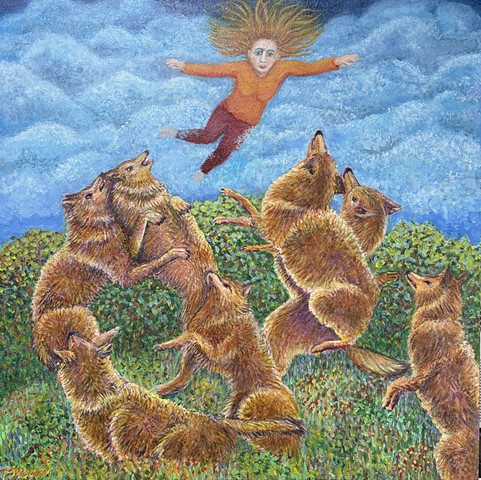 She Swam Above the Wild Dogs