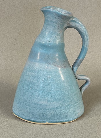 Soft Blue Lady pitcher