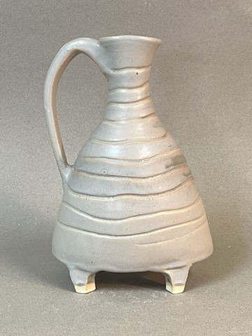 Footed Oval Pitcher