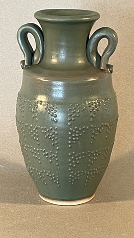 Evergreen Dot Vase