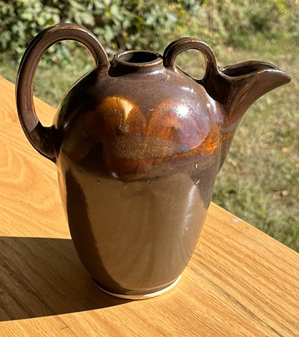 Brown Oil Ewer