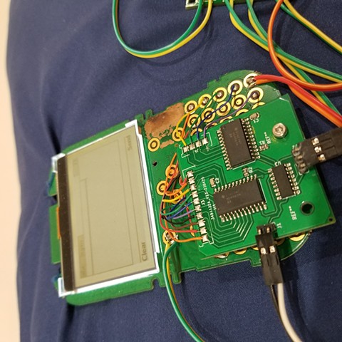 Version 1 of the board was part of the piece the Wait of Sleep.