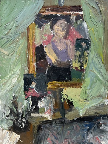 Mirrored Self Portrait Study