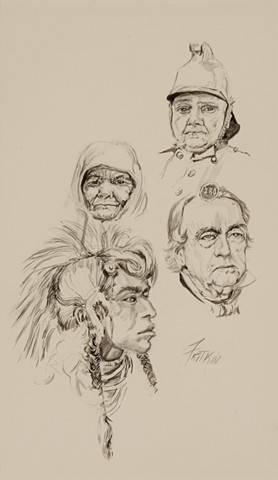 Four Faces