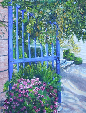 Blue Gate, Botanic Garden (SOLD)