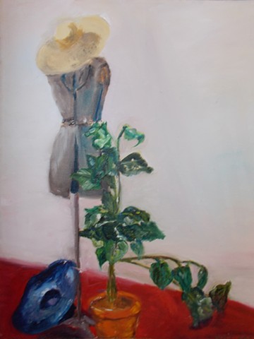 Still Life with Dress Form