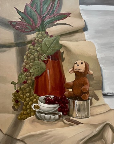 Still Life with Monkey