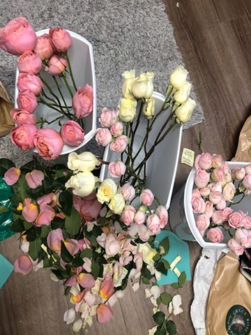 Flowers on Delivery Day