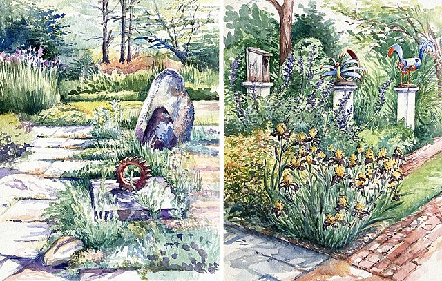 landscape watermedia