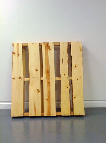 Pallet Upright installation view