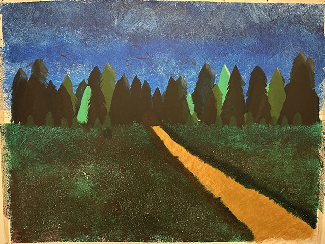 Acrylic paintings