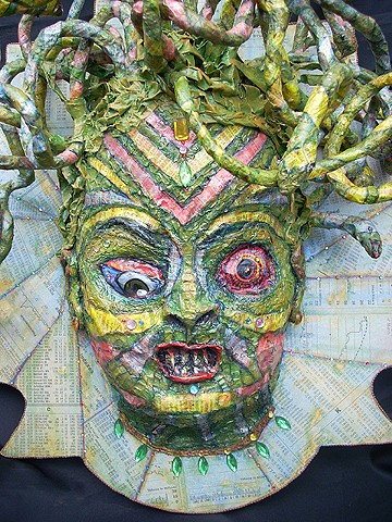 Wall Street Medusa (detail)