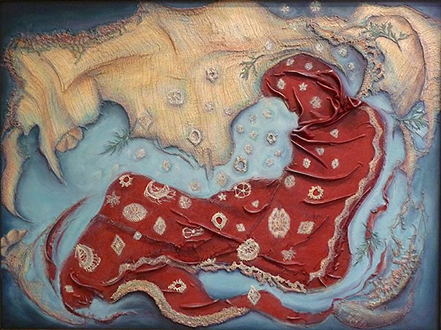 Abstract Paintings and Collage