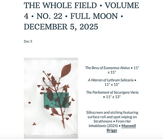 Three Works Featured 