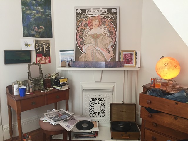 my bedroom, may 2017