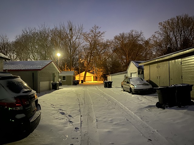 alley, december 2022