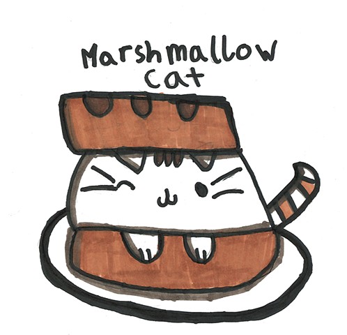 Marshmallow Cat