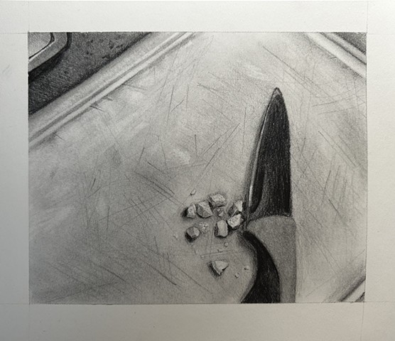 A Knife and Cutting board Study