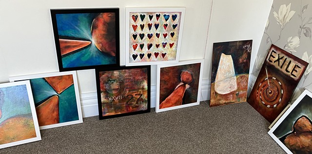 Paintings Have Arrived... Whew!