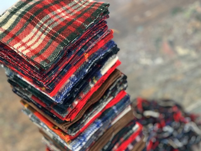 Strain (detail of textile)