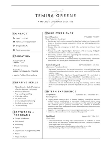 CV