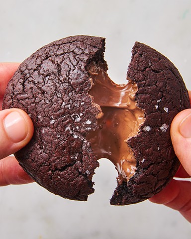 Nutella Stuffed Cookies | delish