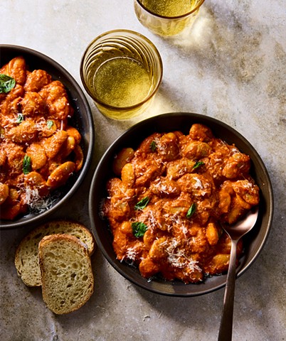 Butter Beans Alla Vodka | delish