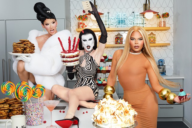 ‘Drag Race’ Queens Get Messy In The Delish Kitchen Studio