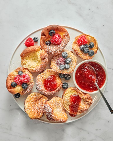 Mini Dutch Baby Pancakes | delish