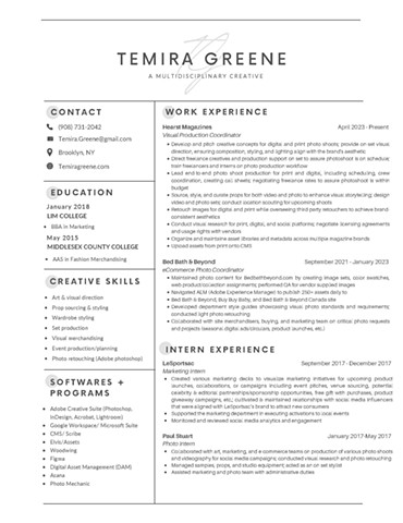 CV