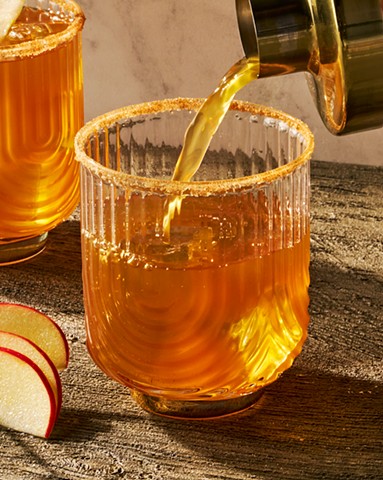 Spicy Apple Cider Margarita | delish