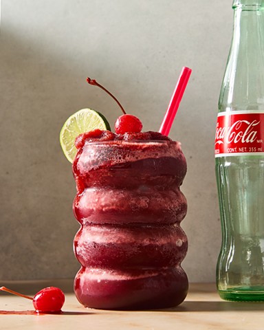Frozen Cherry Coke Slushie | delish
