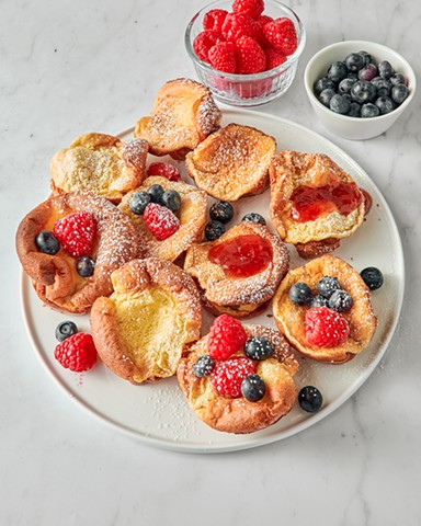 Mini Dutch Baby Pancakes | delish