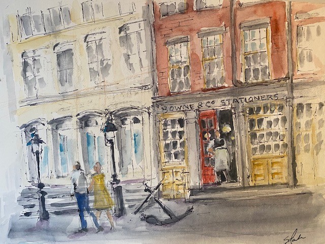 nyc watercolors 