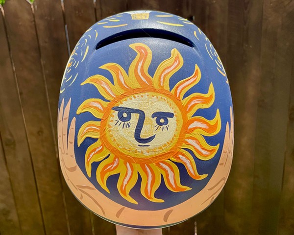 Ride for Pride 2025 Helmet - Top