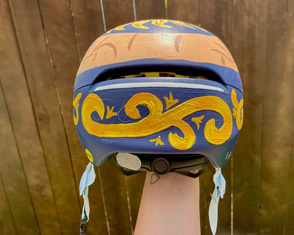 Ride for Pride 2025 Helmet - Back