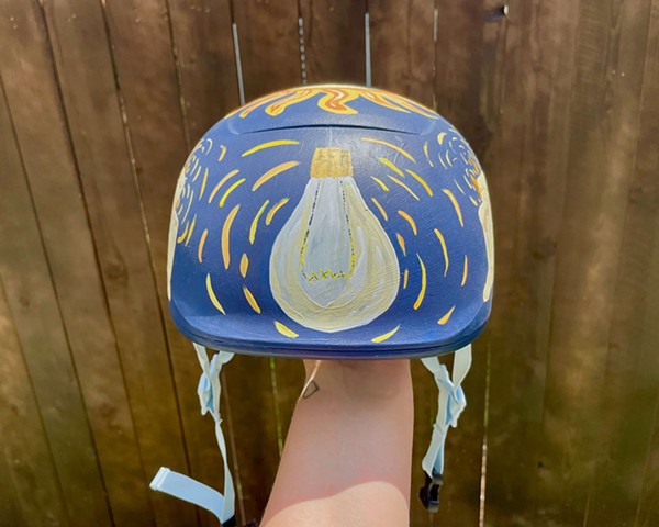 Ride for Pride Helmet 2025 - Front
