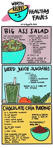 Wrusty Nib Recipes : Healthy Faves