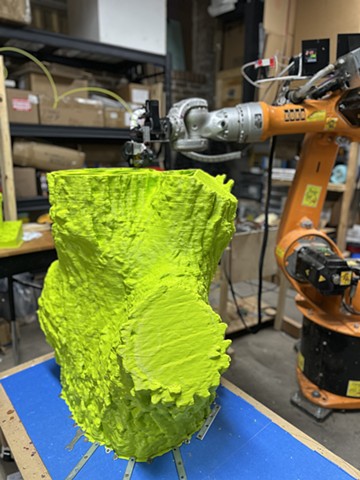 Large Format Robotic 3D Printing