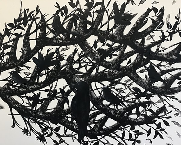 Detail, Leaping Stag
