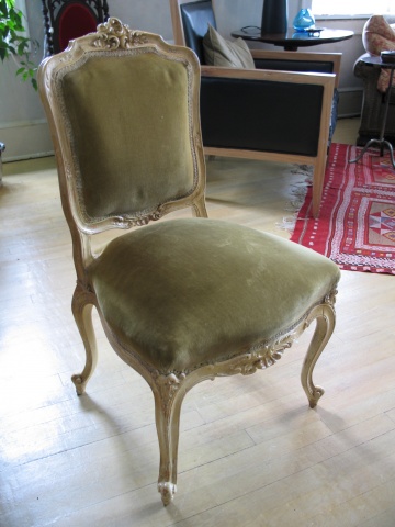 Antique glazed chair
