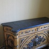 Faux marble top