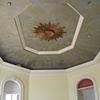 Painted gold ceiling 